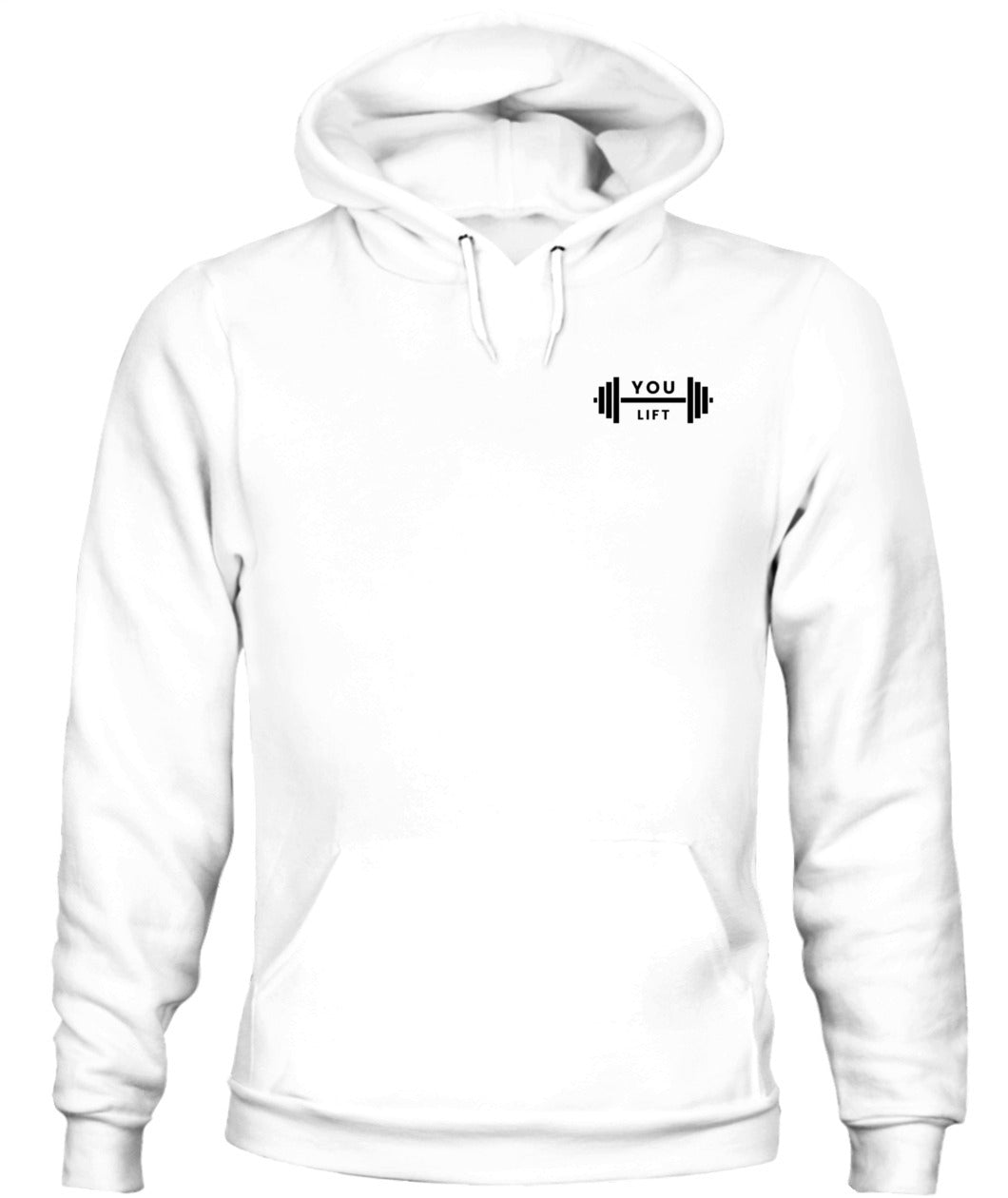 YouLift Unisex Hoodie (White)